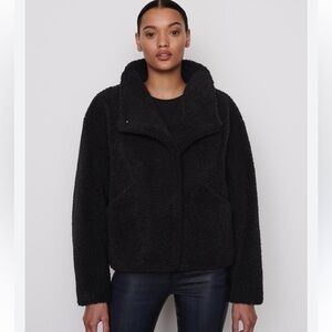 Frame Women's Cozy Black Teddy Jacket